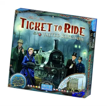 Ticket to Ride Map Collection: United Kingdom & Pennsylvania - slika proizvoda pod brojem: 1
