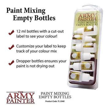 Paint Mixing Empty Bottles - slika proizvoda pod brojem: 1