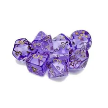 Preporučeni proizvod: Chessex Translucent Lavender with Gold 7-Dice Set with bonus die (Lab Dice)