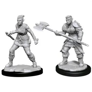 D&D Nolzur's Marvelous Miniatures Orc Female Barbarian - slika proizvoda pod brojem: 1