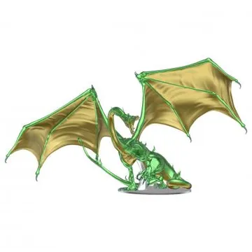 DD5 Icons: Adult Emerald Dragon Premium Figure WIZ96064 - slika proizvoda pod brojem: 1