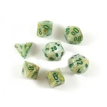 Preporučeni proizvod: Chessex Marble Green with Dark Green 7- Dice Set