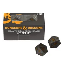 Preporučeni proizvod: D&D Realmspace Heavy Metal D20 Dice Set