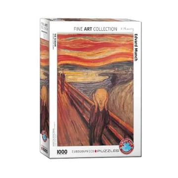 Puzzle The Scream by Edvard Munch - slika proizvoda pod brojem: 1