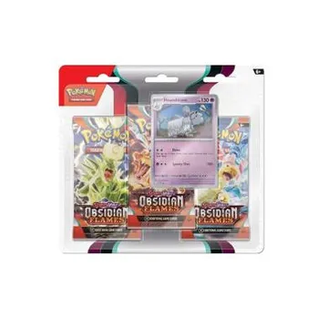 Pokemon TCG Obsidian Flames 3-Booster Blister Houndstone - slika proizvoda pod brojem: 1