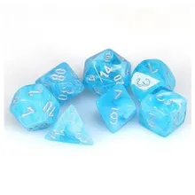 Preporučeni proizvod: Chessex Luminary Sky with Silver 7- Dice Set