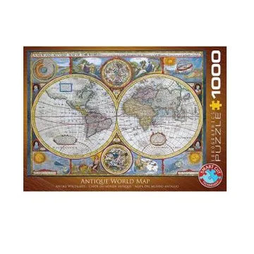 Puzzle Antique World Map - slika proizvoda pod brojem: 1