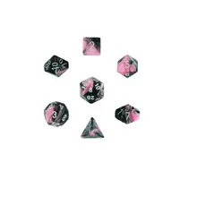 Preporučeni proizvod: Chessex Mini Gemini Black Pink with White 7-Dice Set