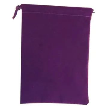 Small Suedecloth Dice Bag Purple - slika proizvoda pod brojem: 1