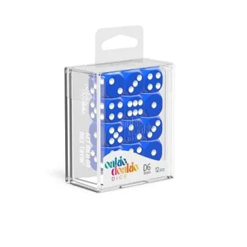 Oakie Doakie D6 x 12 Blue Dice Set - slika proizvoda pod brojem: 1