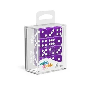 Oakie Doakie D6 x 12 Purple Dice Set - slika proizvoda pod brojem: 1