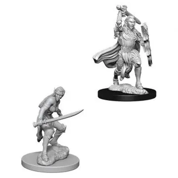 D&D Nolzur's marvelous miniatures - Female Elf Fighter - slika proizvoda pod brojem: 1