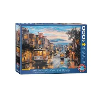 Puzzle San Francisco Cable Car Heaven - slika proizvoda pod brojem: 1