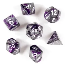 Preporučeni proizvod: Chessex Gemini Purple Steel with White