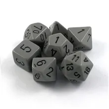 Preporučeni proizvod: Chessex Opaque Dark Grey with black