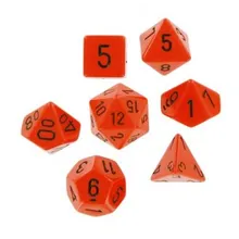 Preporučeni proizvod: Chessex Opaque Orange with Black
