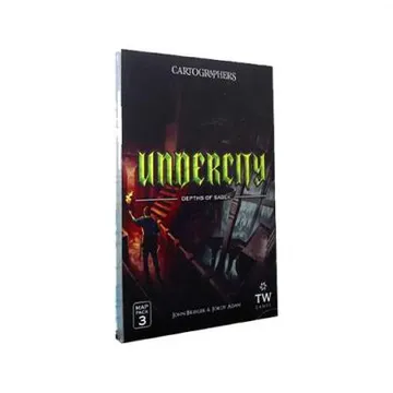 Cartographers Heroes Map Pack 3 Undercity - slika proizvoda pod brojem: 1
