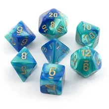 Preporučeni proizvod: Chessex Gemini Blue Teal with Gold