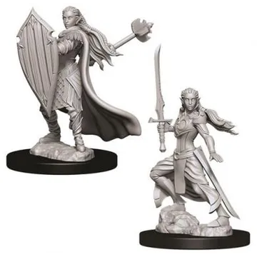 D&D Nolzur's marvelous miniatures - Female Elf Paladin - slika proizvoda pod brojem: 1