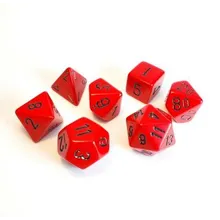 Preporučeni proizvod: Chessex Opaque Red with Black
