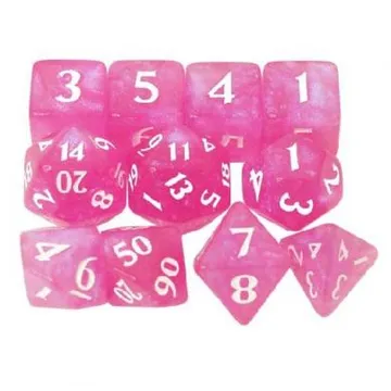 Eclipse 11- Dice Set Hot Pink - slika proizvoda pod brojem: 1