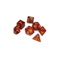 Preporučeni proizvod: Chessex Mini Scarab Scarlet with Gold 7-Dice Set