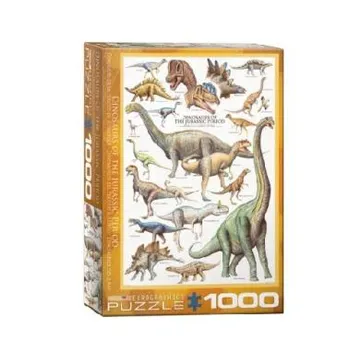 Puzzle Dinosaurs of Jurassic Period - image of product number: 1