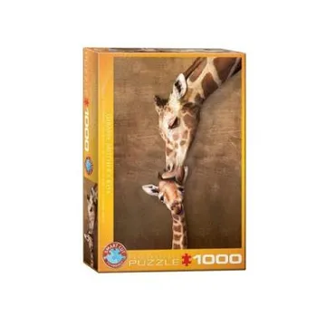 Puzzle Giraffe Mother's Kiss - slika proizvoda pod brojem: 1