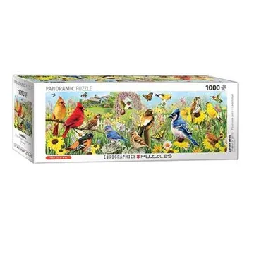 Puzzle Garden Birds Panorama Giordano - slika proizvoda pod brojem: 1