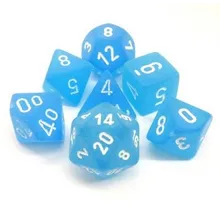 Preporučeni proizvod: Chessex Frosted Caribbean Blue with White