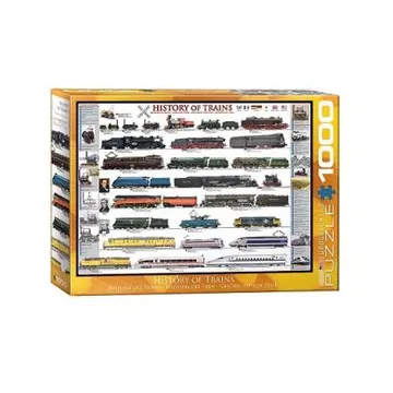 Puzzle History of Trains - slika proizvoda pod brojem: 1