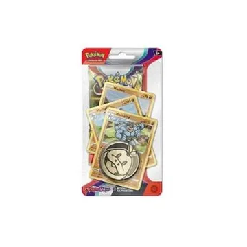Pokemon TCG Scarlet and Violet Premium Checklane Blister Machop - slika proizvoda pod brojem: 1