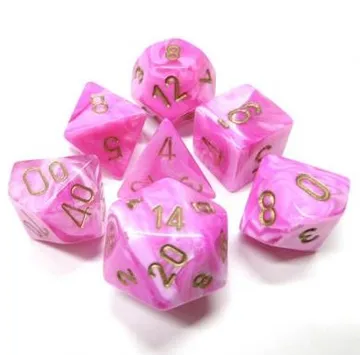 Chessex Vortex Pink with Gold - slika proizvoda pod brojem: 1