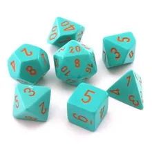 Preporučeni proizvod: Chessex Heavy Turquoise with Orange (Lab Dice)