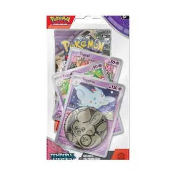Pokemon SV5 Temporal Forces Premium Checklane Blister Togepi - slika proizvoda pod brojem: 1