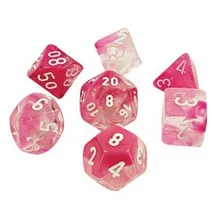 Preporučeni proizvod: Chessex Gemini Clear Pink with White Luminary (Lab Dice)