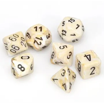 Chessex Marble Ivory with Black - slika proizvoda pod brojem: 1