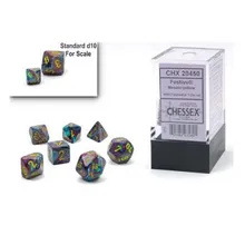 Preporučeni proizvod: Chessex Mini Festive Mosaic with Yellow 7-Dice Set