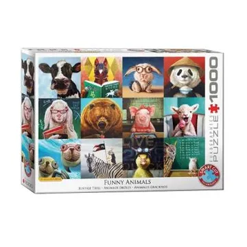 Puzzle Funny Animals by L. Heffernan - slika proizvoda pod brojem: 1