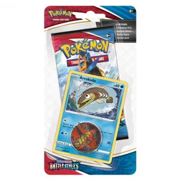 Pokemon TCG Sword & Shield Battle Styles Blister (Arrokuda) - slika proizvoda pod brojem: 1