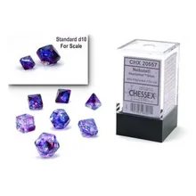 Preporučeni proizvod: Chessex Mini Nebula Luminary Nocturnal with Blue 7-Dice Set