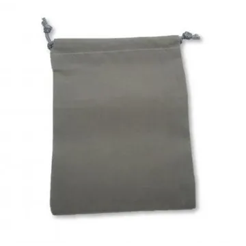 Small Suedecloth Dice Bag Grey - slika proizvoda pod brojem: 1