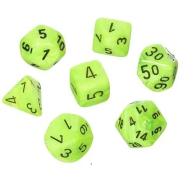 Chessex Vortex Bright Green with Black - slika proizvoda pod brojem: 1