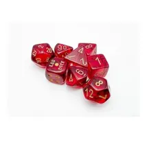 Preporučeni proizvod: Chessex Translucent Crimson with Gold 7-Dice Set with bonus die (Lab Dice)