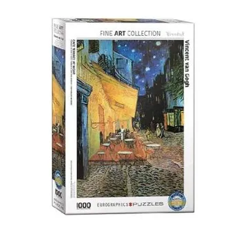 Puzzle Cafe Terrace at Night - slika proizvoda pod brojem: 1