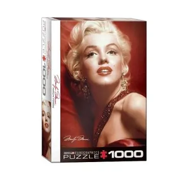Puzzle Marilyn Monroe Red Portrait - slika proizvoda pod brojem: 1