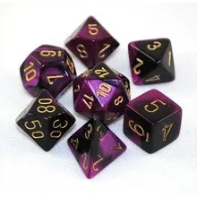 Preporučeni proizvod: Chessex Gemini Black Purple with Gold