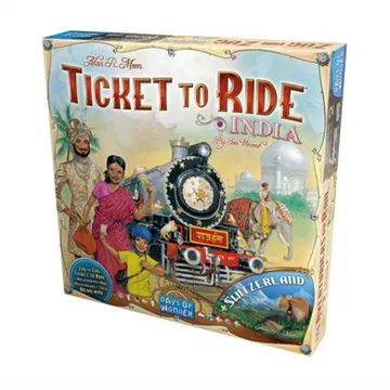 Ticket to Ride India & Švajcarska - slika proizvoda pod brojem: 1