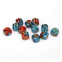 Preporučeni proizvod: Chessex Gemini Red Teal with Gold 16mm D6 (12 Dice)