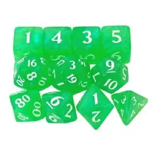 Preporučeni proizvod: Eclipse 11- Dice Set Lime Green